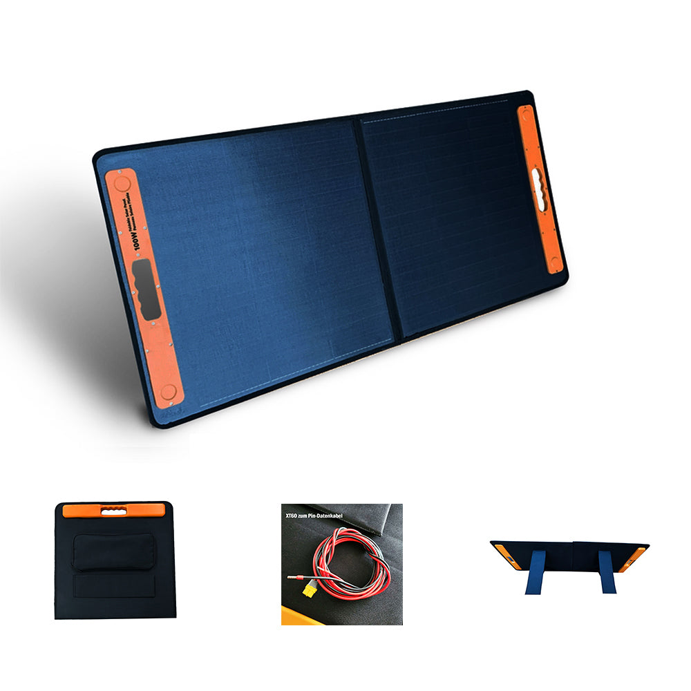 Bluesun Interface USB intégrée du panneau solaire pliable 100W –  Bluesunsolarfr