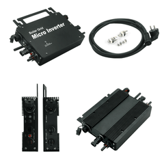 HIITIO 800W Onduleur Micro-réseau Avec Surveillance Intelligente Wi-Fi  Avec Câble Adaptateur