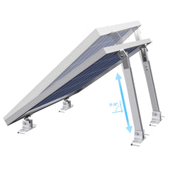 Bluesun Support De Module Solaire En Alliage D'Aluminium Pour Montage Sur Toit Plat Ou Mural (Réglable) Panneaux Solaires